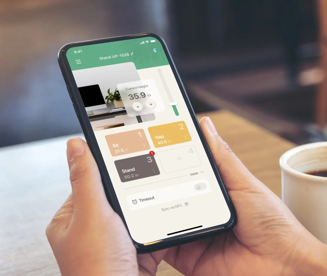 費米智慧家庭｜iOT 智慧升降桌 APP